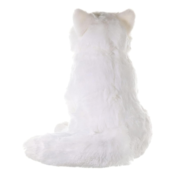 WILD REPUBLIC White Fox Plushy Furry Stuffed Arctic Animal Toy Plush 12" - Picture 7 of 11